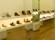 Complete new shopfit for Joseph's Fulham store.   To include flooring, lighting, mirrored walls and cabinets.